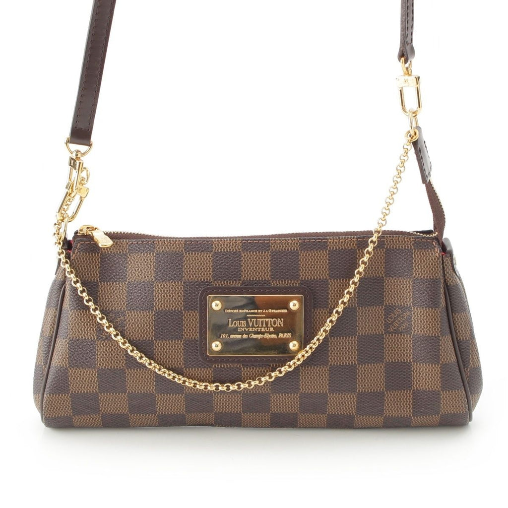 Louis Vuitton Damier Pouch Shoulder Bag Brown