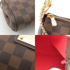 Louis Vuitton Damier Pouch Shoulder Bag Brown — view 9