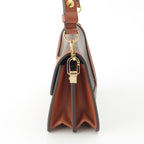 Louis Vuitton Dauphine Mini Monogram Reverse 2-Way Shoulder Clutch Brown — view 4