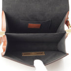 Louis Vuitton Dauphine Mini Monogram Reverse 2-Way Shoulder Clutch Brown — view 7