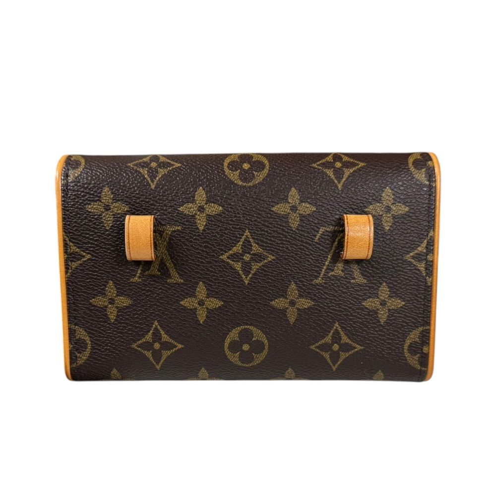 Louis Vuitton Pochette Florentine Monogram Waist Bag Canvas Brown — view 3