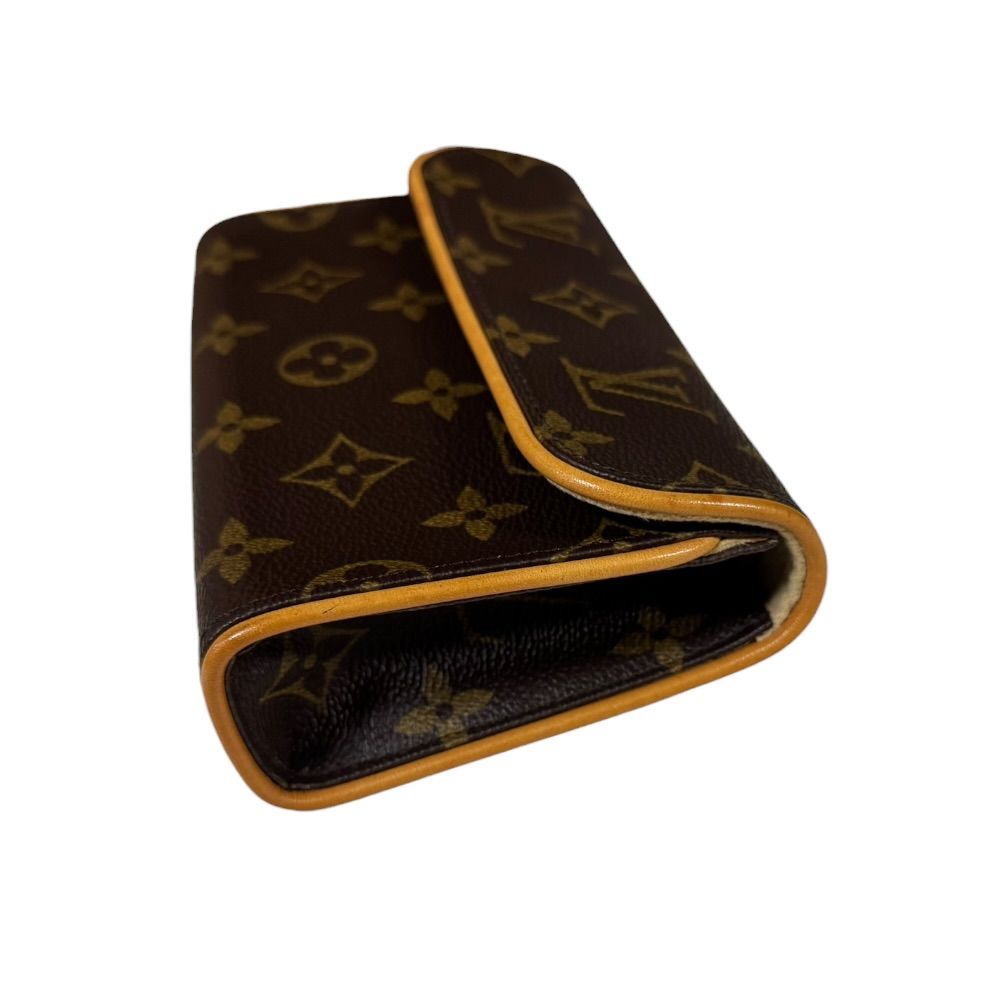 Louis Vuitton Pochette Florentine Monogram Waist Bag Canvas Brown — view 9