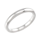 Tiffany & Co Stacking Band Ring Pt Platinum — view 4
