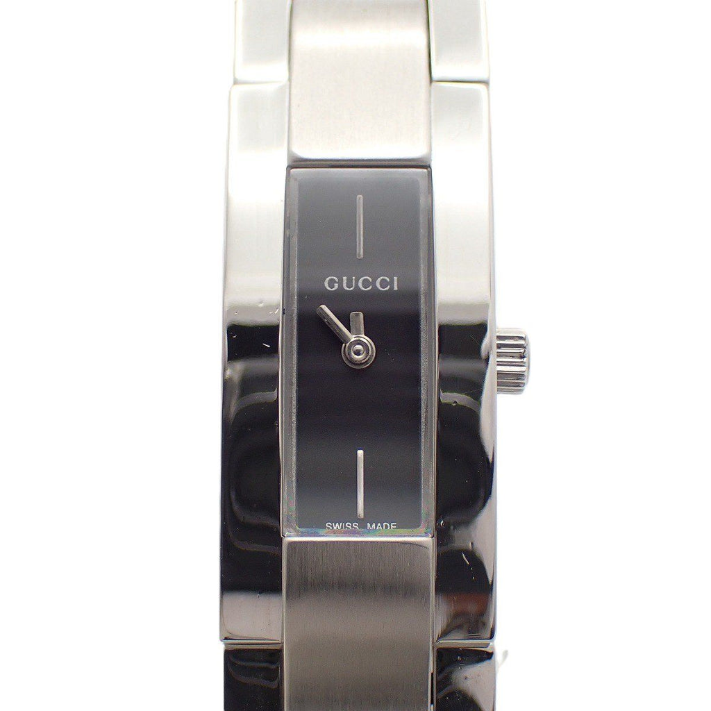 Gucci Breath Watch Quartz Black Dial SS Pawn