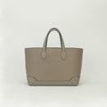Hermes Maxi Box Cabas 30 Tote Color Epsom Gray Asphalt Silver Handbag
