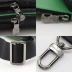 Louis Vuitton Avenue Sling Bag PM Monogram Eclipse Canvas Bamb Green Black — view 9