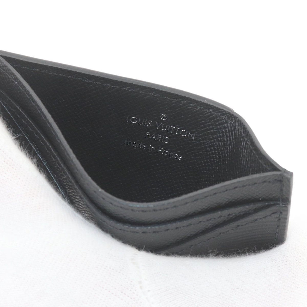 Louis Vuitton Epi Neo Card Holder Case Business Leather Noir Black — view 5