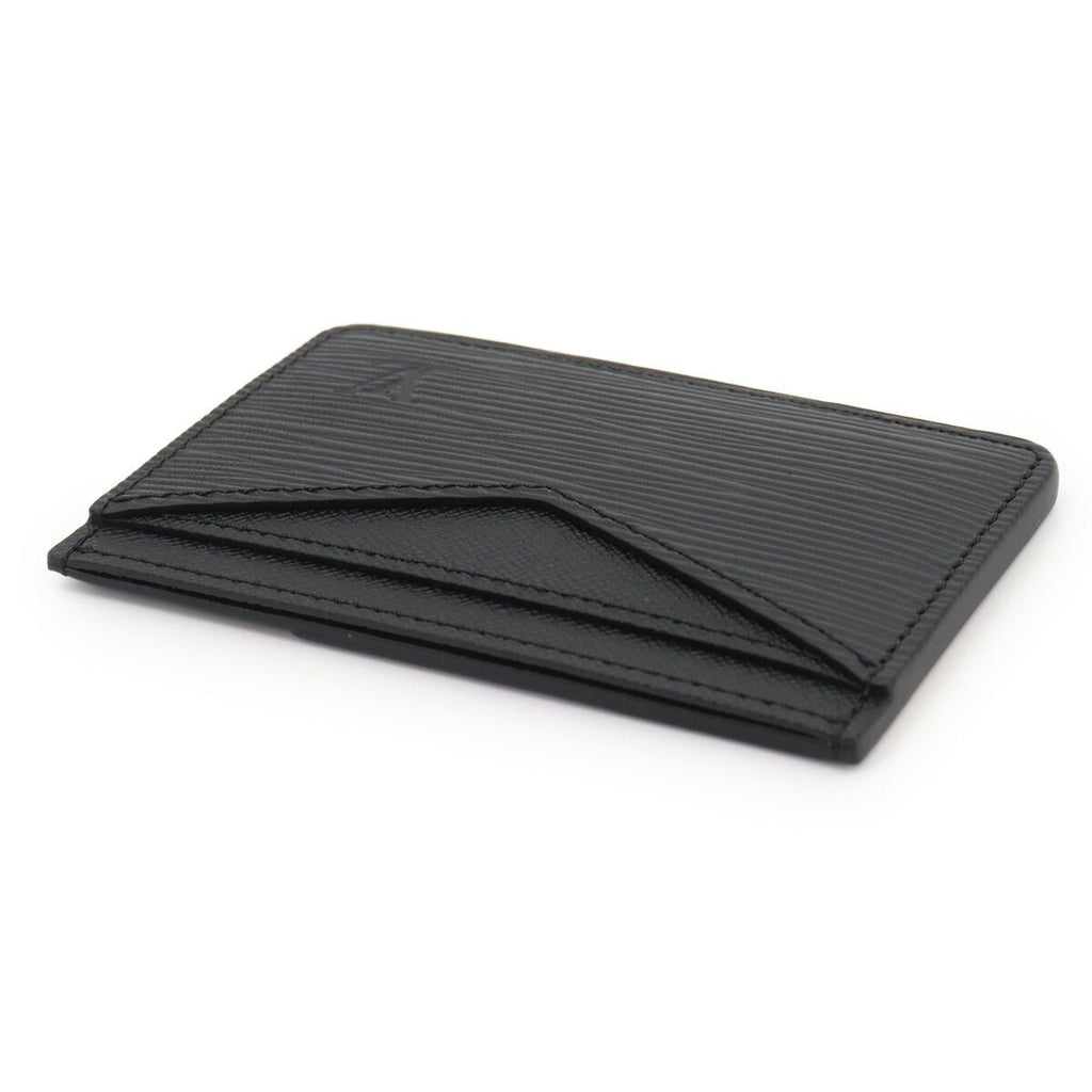 Louis Vuitton Epi Neo Card Holder Case Business Leather Noir Black — view 4