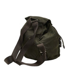 Prada Backpack Green Nylon Leather — view 2