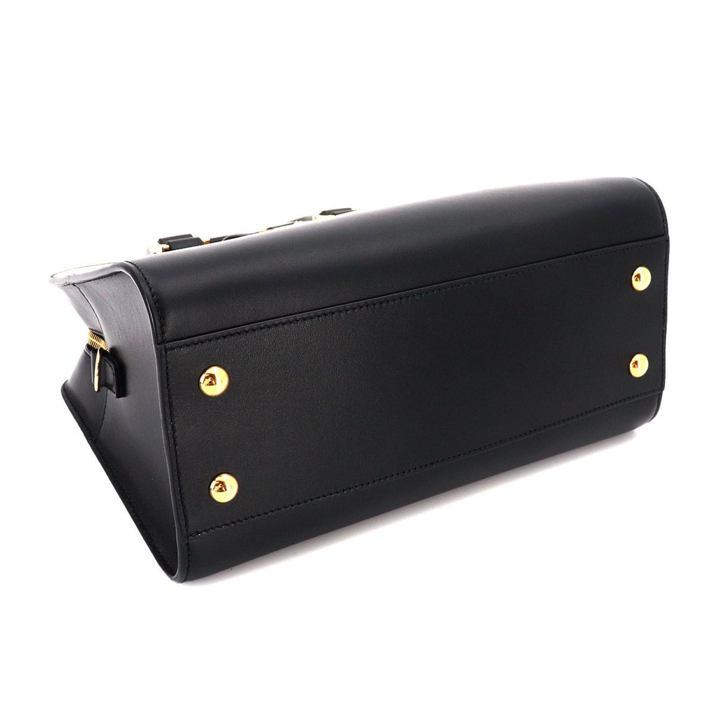 Saint Laurent Baby Cabas 2-Way Bag Leather Black — view 5