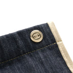 Chanel Spark Ring Denim CC Logo Tote Blue Gold — view 5