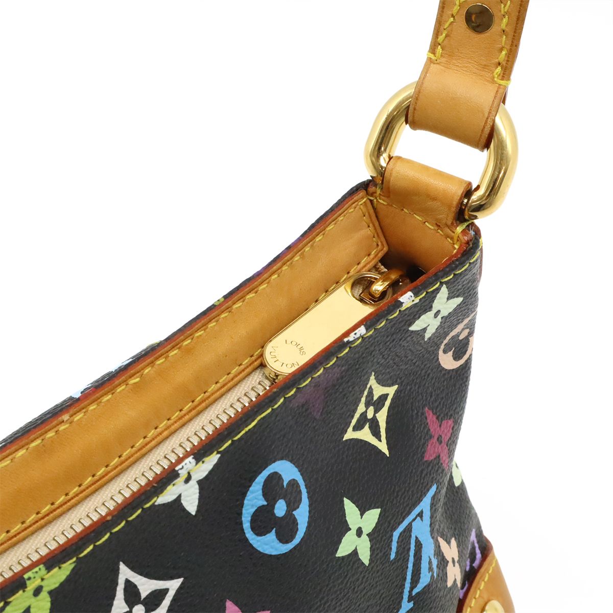 Louis Vuitton Monogram Multicolor Eliza Shoulder Bag Noir Black — view 6