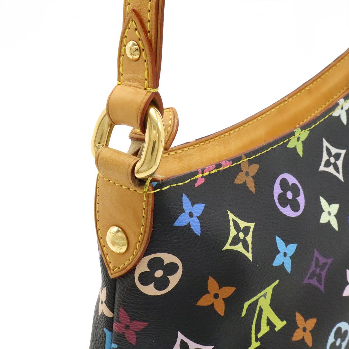 Louis Vuitton Monogram Multicolor Eliza Shoulder Bag Noir Black — view 4