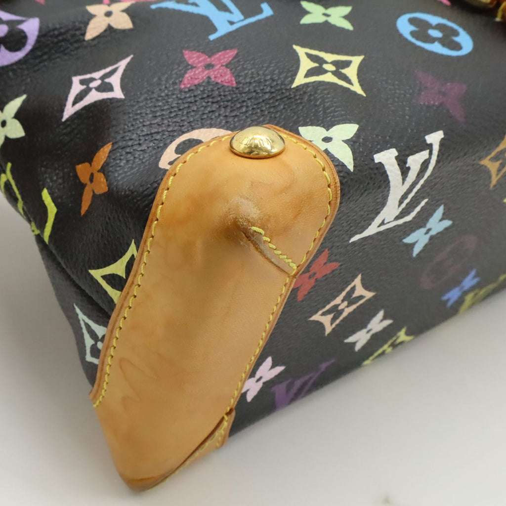 Louis Vuitton Monogram Multicolor Eliza Shoulder Bag Noir Black — view 3