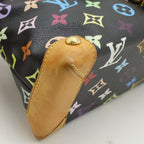 Louis Vuitton Monogram Multicolor Eliza Shoulder Bag Noir Black — view 3