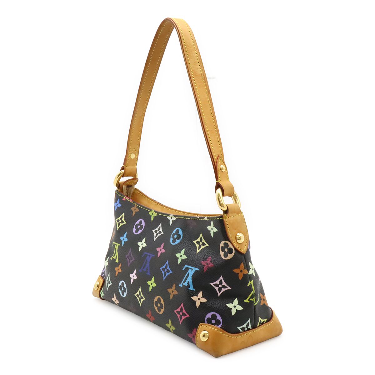 Louis Vuitton Monogram Multicolor Eliza Shoulder Bag Noir Black — view 2