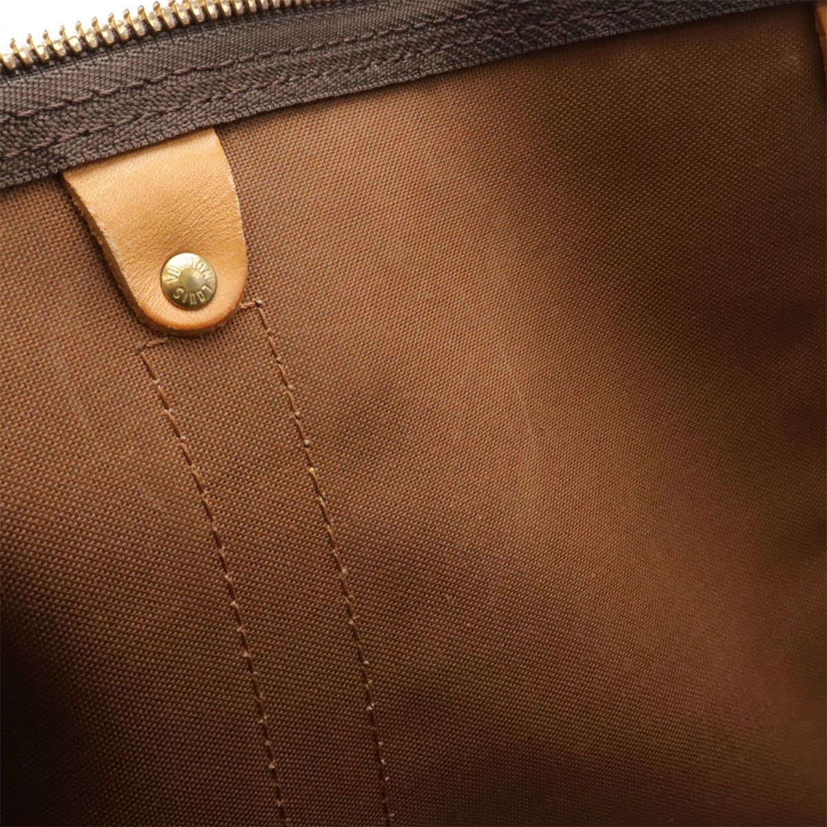 Louis Vuitton Monogram Keepall Bandouliere 60 Boston Bag Travel Purse 2-Way — view 8