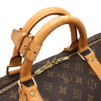 Louis Vuitton Monogram Keepall Bandouliere 60 Boston Bag Travel Purse 2-Way — view 5