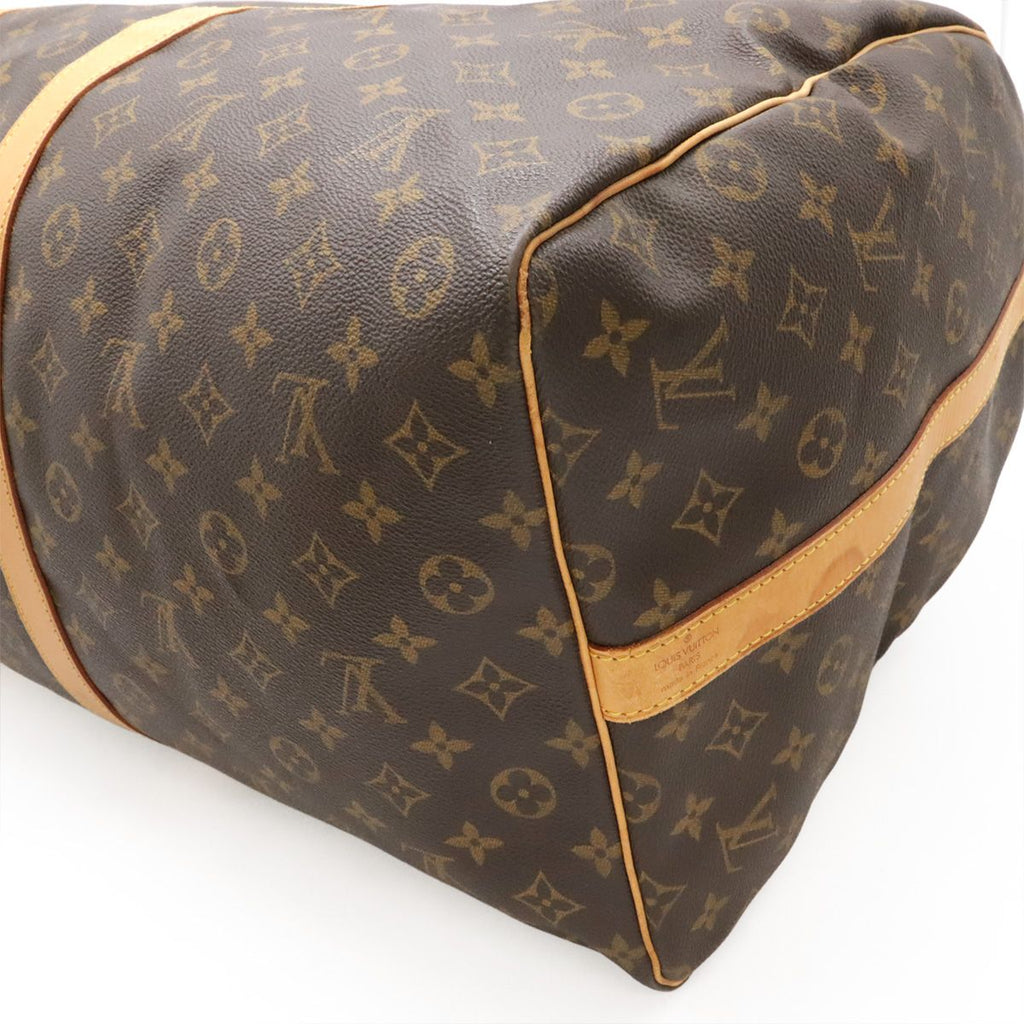 Louis Vuitton Monogram Keepall Bandouliere 60 Boston Bag Travel Purse 2-Way — view 3