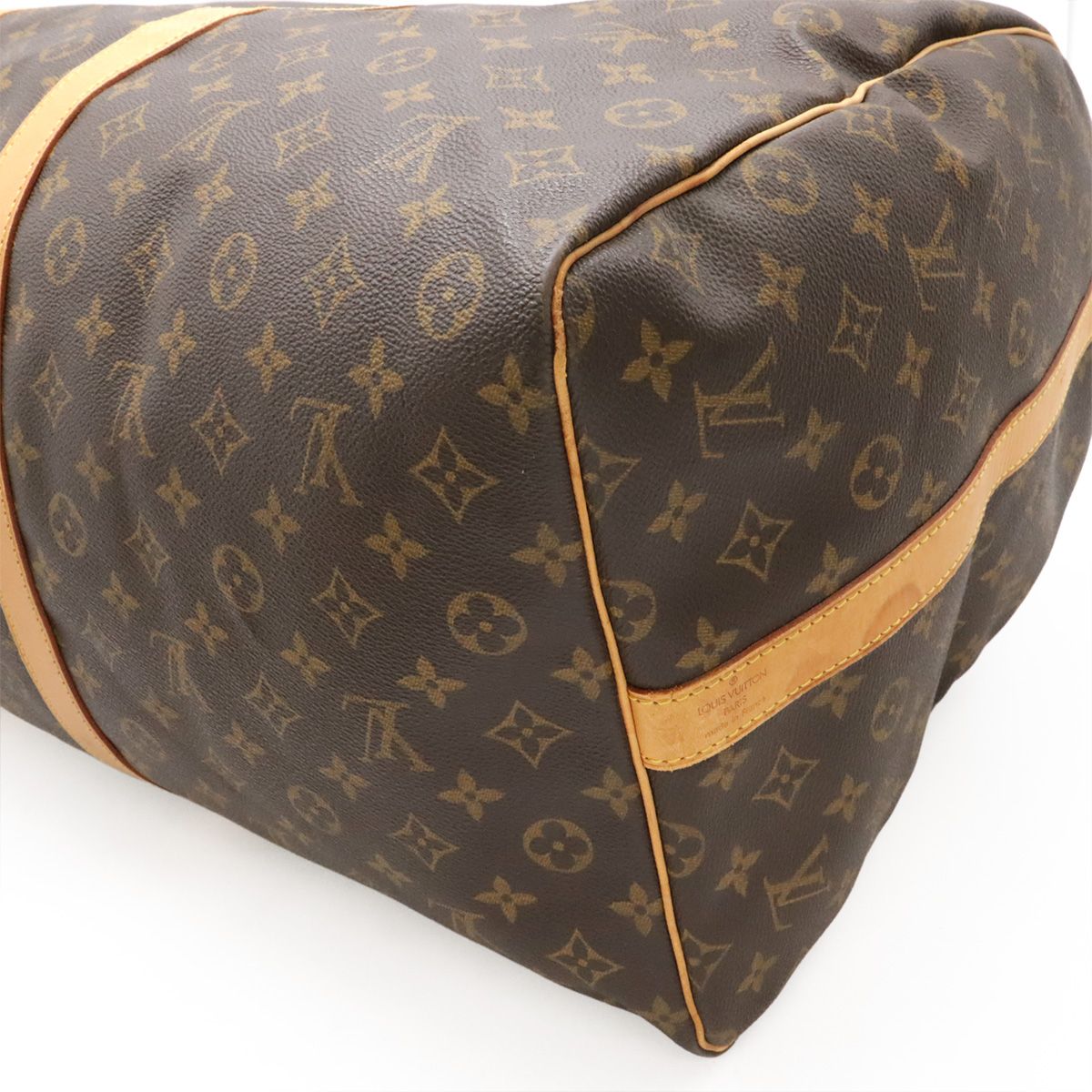 Louis Vuitton Monogram Keepall Bandouliere 60 Boston Bag Travel Purse 2-Way — view 3