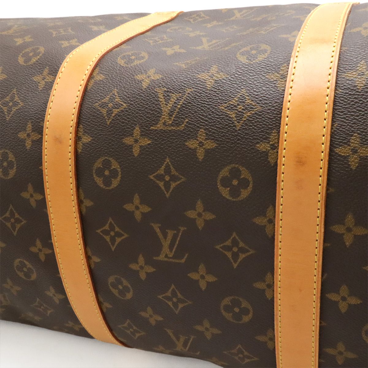 Louis Vuitton Monogram Keepall Bandouliere 60 Boston Bag Travel Purse 2-Way — view 4