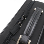 Prada Triangle Logo Business Briefcase Document Purse 2-Way Shoulder Bag Nylon — view 4
