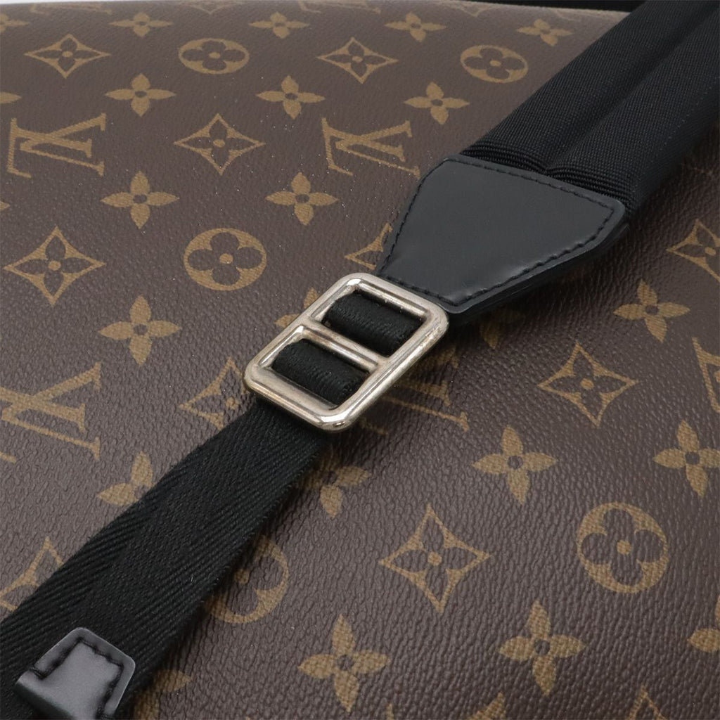 Louis Vuitton Llouis Monogram Macassar Josh Backpack Shoulder — view 5