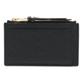 Louis Vuitton Monogram Empreinte Card Holder Zip Coin Purse Noir Black