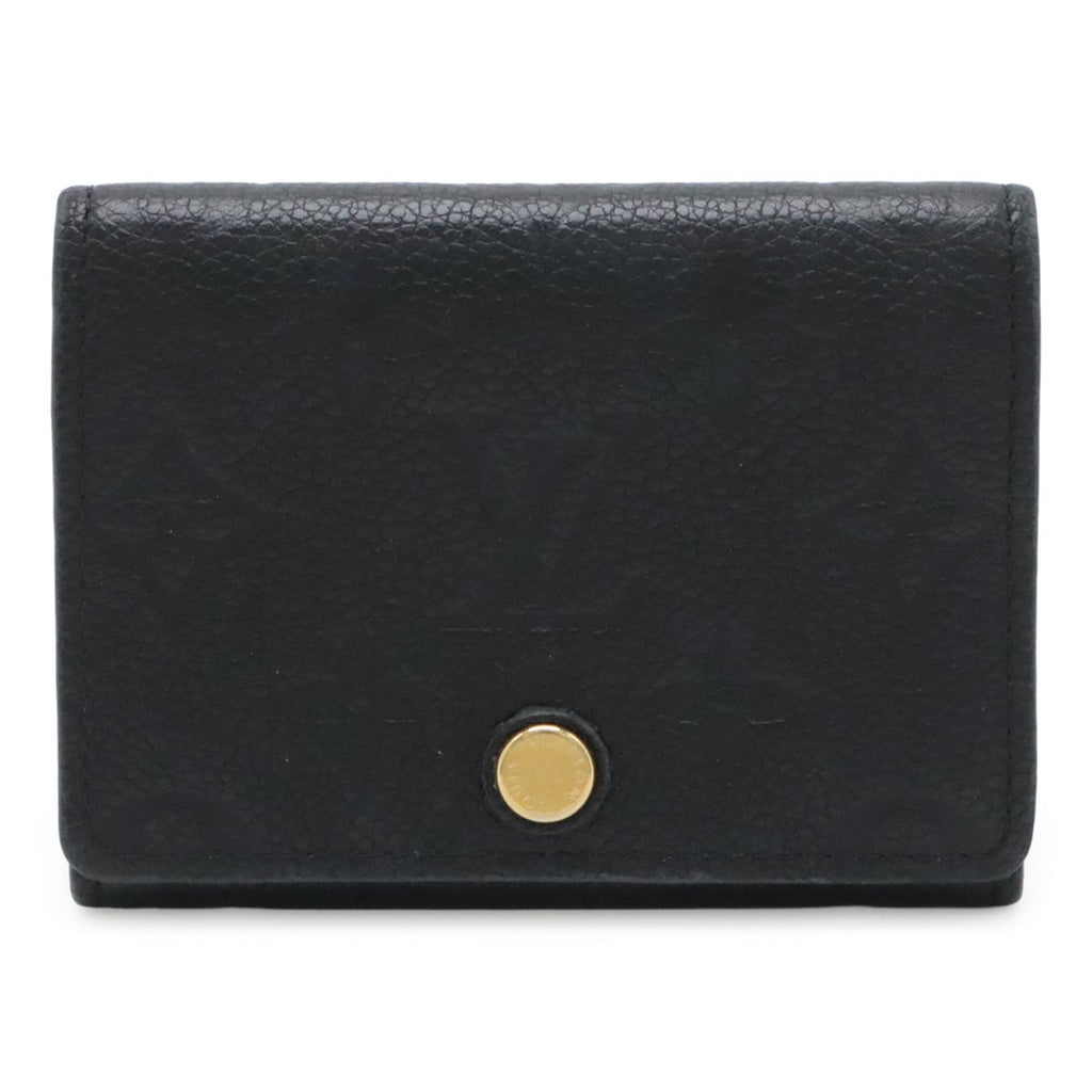 Louis Vuitton Monogram Empreinte Amberop Carte de Visite Card Case Business