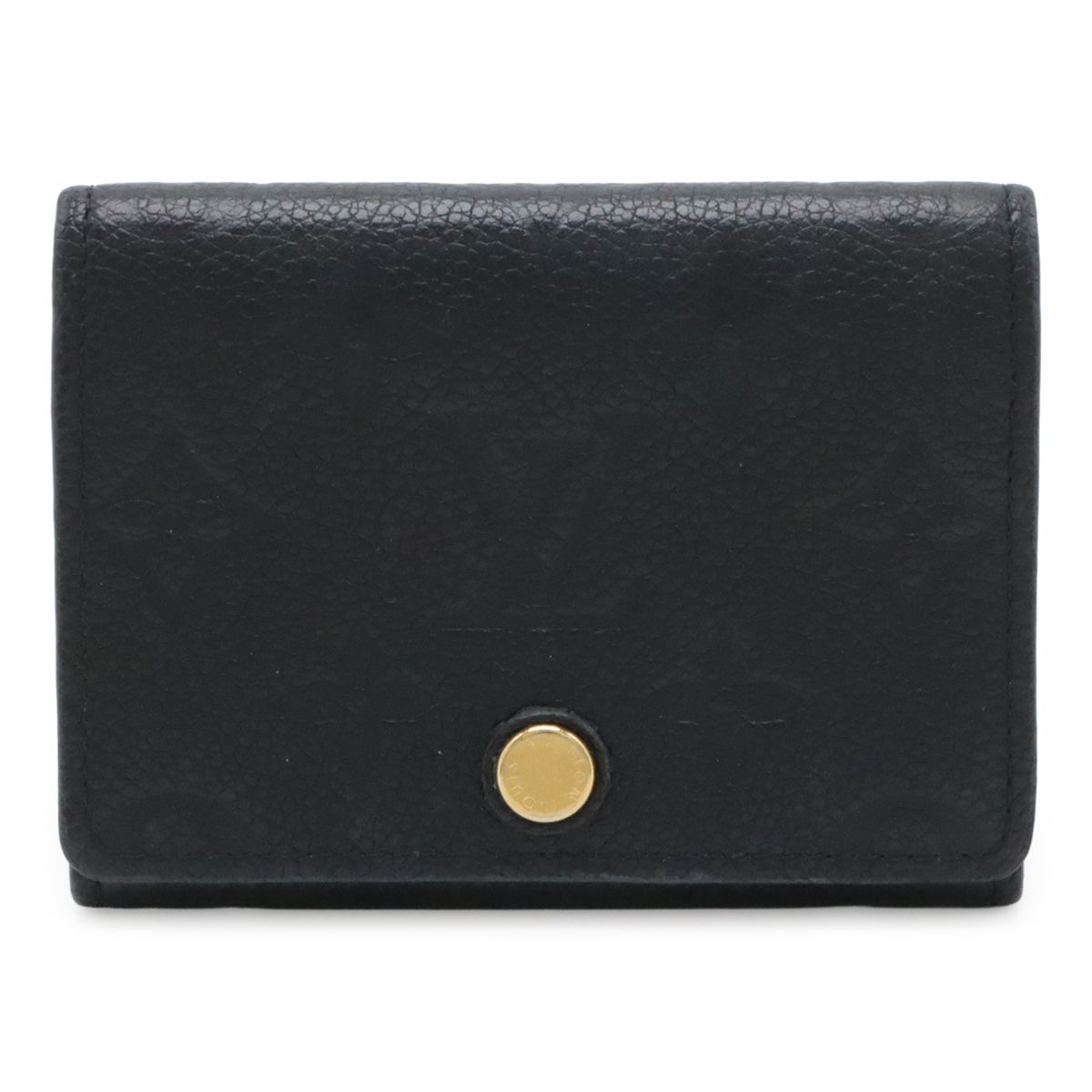 Louis Vuitton Monogram Empreinte Amberop Carte de Visite Card Case Business
