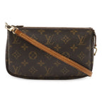Louis Vuitton Monogram Pochette Shoulder Bag 2-Way Pouch