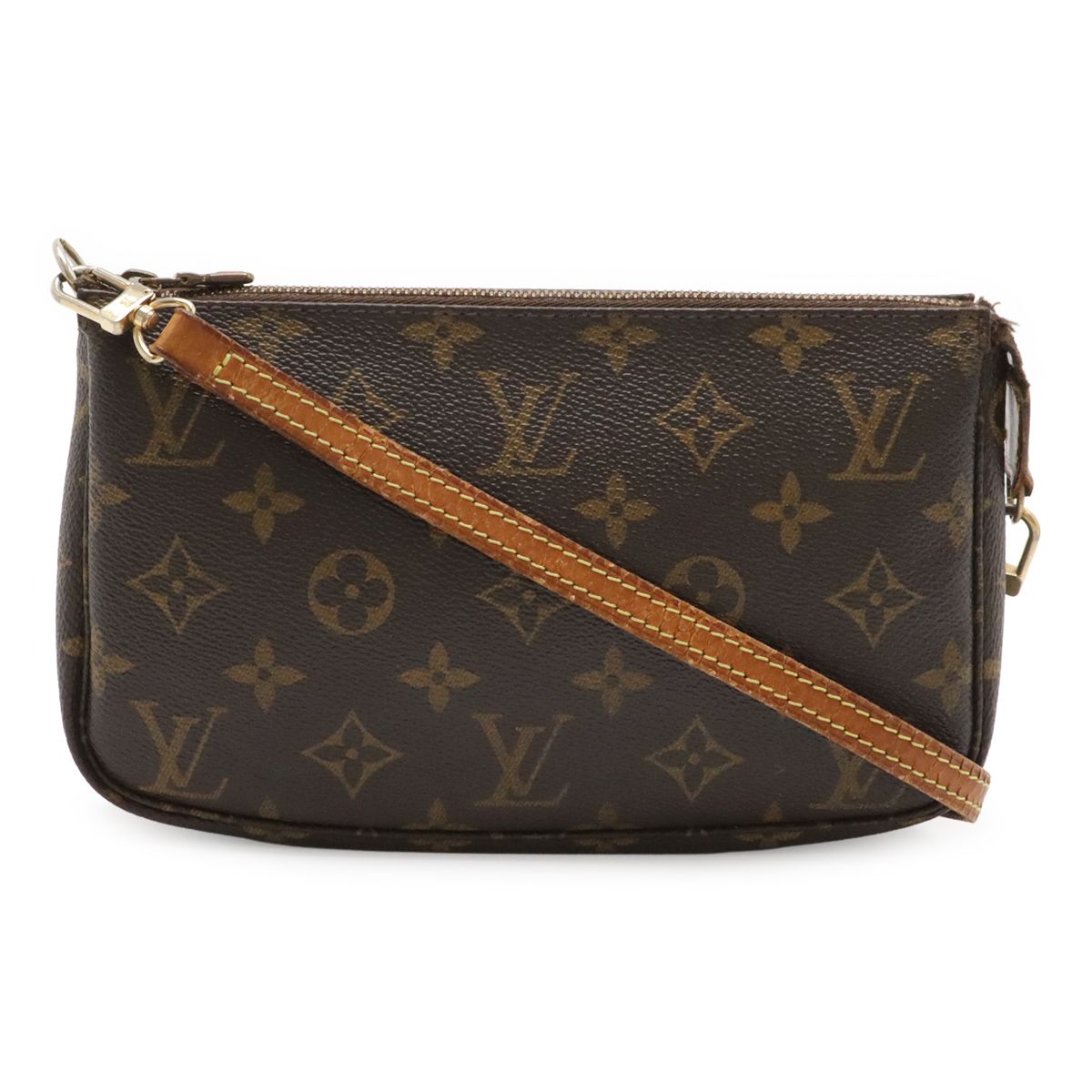 Louis Vuitton Monogram Pochette Shoulder Bag 2-Way Pouch