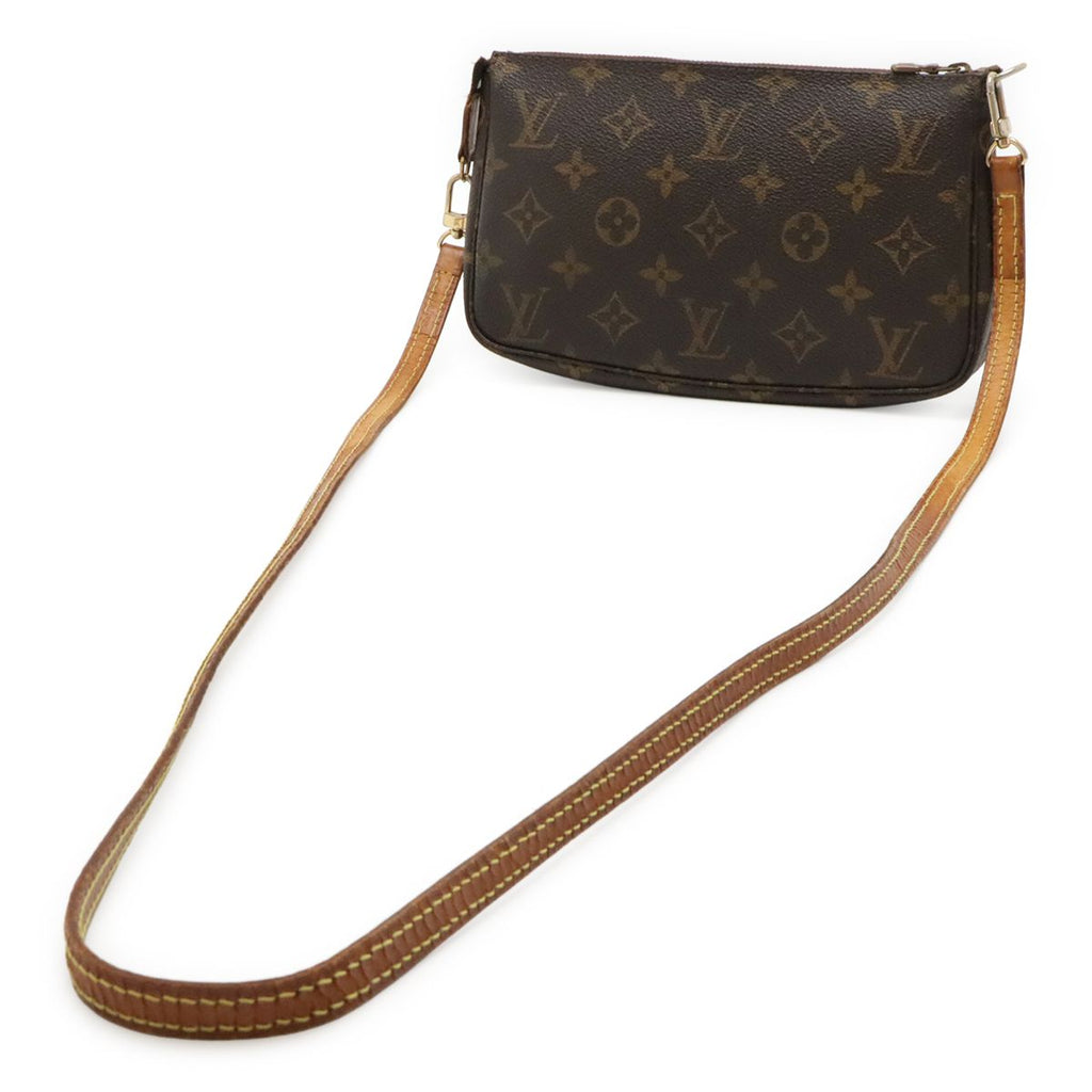 Louis Vuitton Monogram Pochette Shoulder Bag 2-Way Pouch — view 2