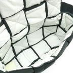Bottega Veneta Maxi Intrecciato Padded Tech Cassette Shoulder Bag Nylon Dark — view 7