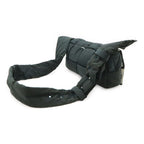 Bottega Veneta Maxi Intrecciato Padded Tech Cassette Shoulder Bag Nylon Dark — view 2