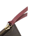 Louis Vuitton Monogram Pochette Felicie Chain Shoulder Bag 2-Way Clutch Fuchsia — view 7