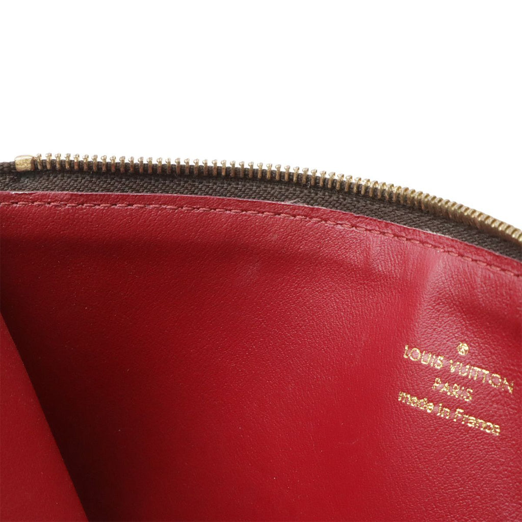 Louis Vuitton Monogram Pochette Felicie Chain Shoulder Bag 2-Way Clutch Fuchsia — view 8