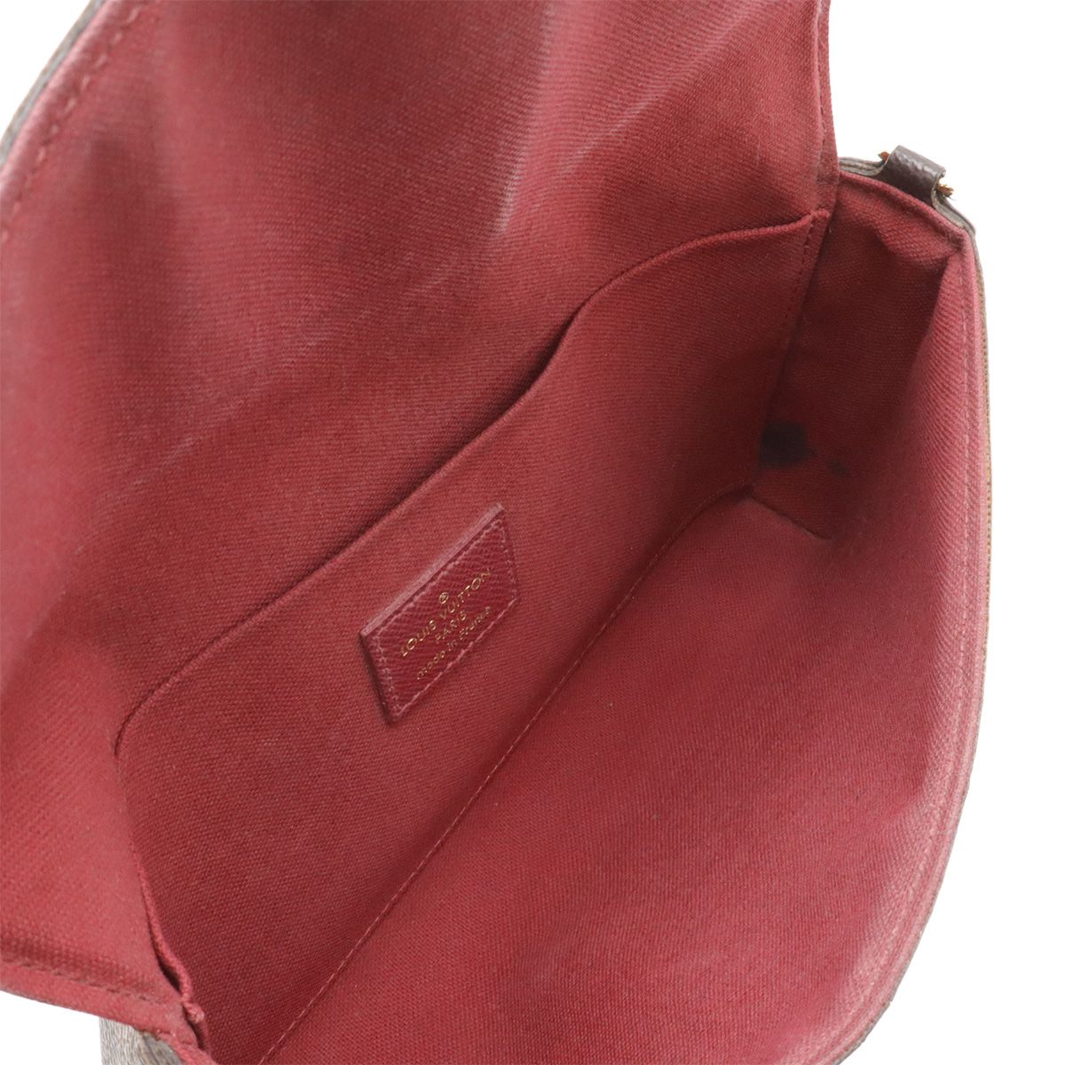 Louis Vuitton Monogram Pochette Felicie Chain Shoulder Bag 2-Way Clutch Fuchsia — view 4