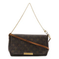 Louis Vuitton Monogram Favorite Shoulder Bag Crossbody Chain 2-Way Clutch