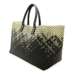 Bottega Veneta Intrecciato Gradient Cover GM Tote Leather Clear Black — view 2