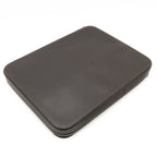 Hermes Overnight Pouch Case Veau Epsom Toilet Blanc Brown Black Silver — view 3