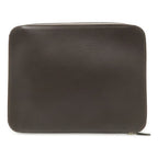 Hermes Overnight Pouch Case Veau Epsom Toilet Blanc Brown Black Silver