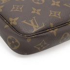Louis Vuitton Monogram Pochette Pouch Handbag Party — view 3