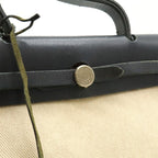 Hermes Herbag PM 2-Way Shoulder Bag Toile Ash Officier Natural Black — view 7