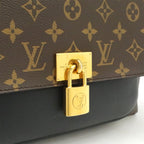 Louis Vuitton Monogram Marignan 2-Way Shoulder Bag Crossbody Leather Noir Black — view 8
