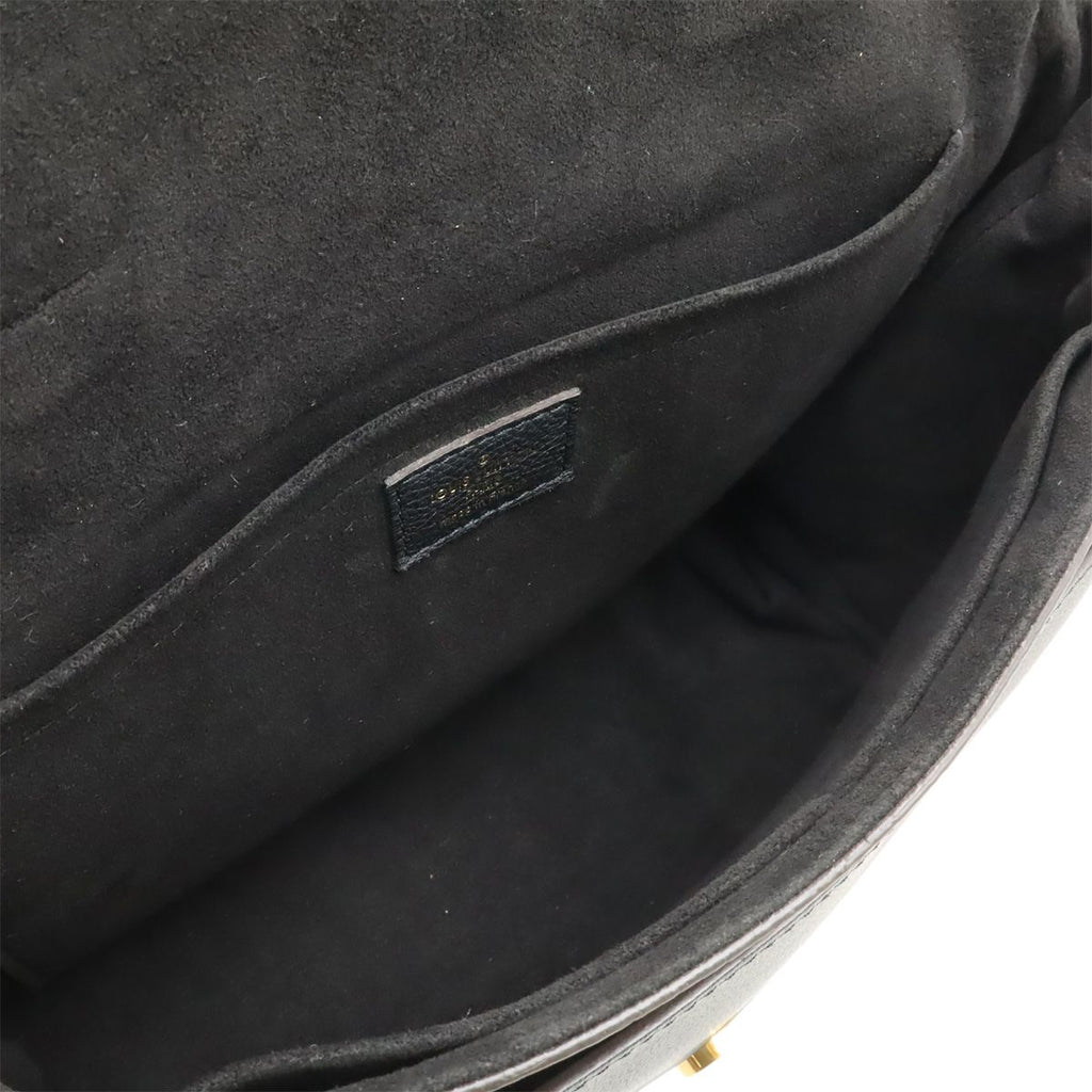 Louis Vuitton Monogram Marignan 2-Way Shoulder Bag Crossbody Leather Noir Black — view 7