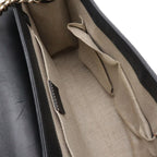 Gucci Micro Guccissima Emily Horsebit Chain Shoulder Bag Tassel Leather Black — view 7