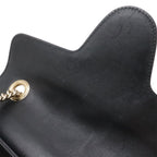 Gucci Micro Guccissima Emily Horsebit Chain Shoulder Bag Tassel Leather Black — view 9