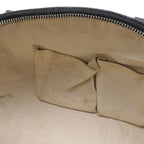 Gucci Sherry Line Mini Boston Bag Leather Black Green — view 8