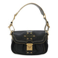 Louis Vuitton Suhali Confidant Shoulder Bag Leather Studs Noir Black Gold